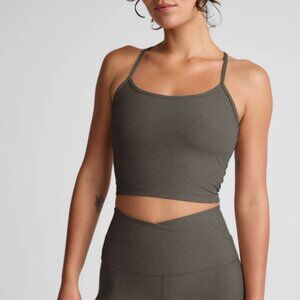 beyond yoga spacedye slim racerback cropped tank